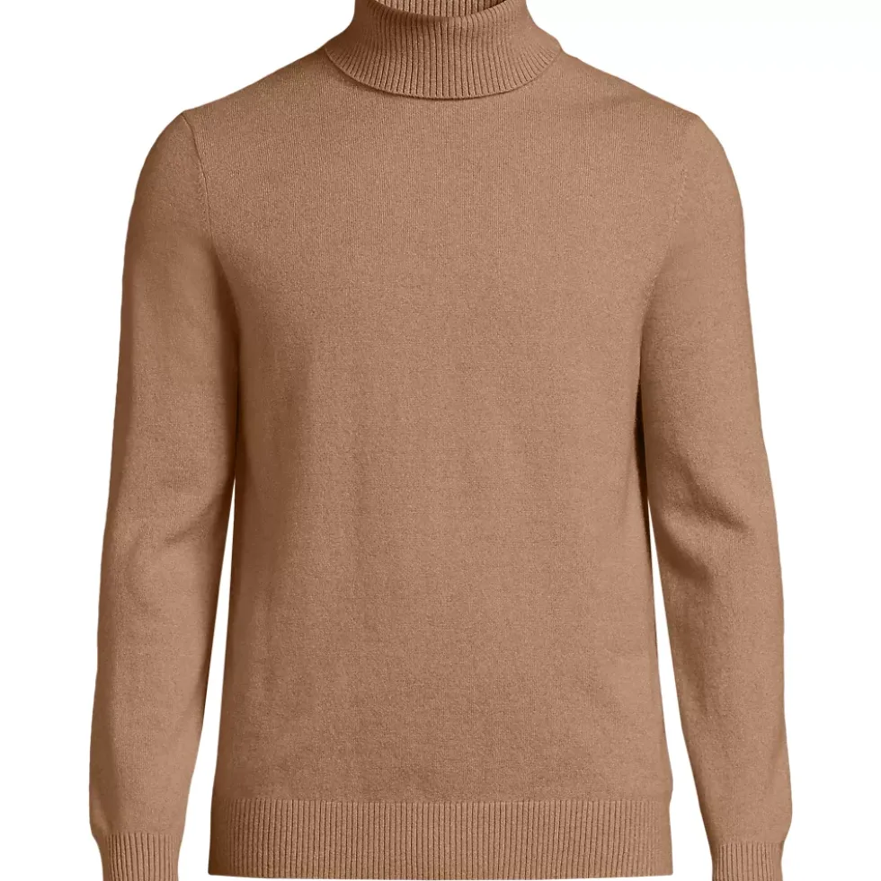 Men's Fine Gauge Cashmere Turtleneck Sweater