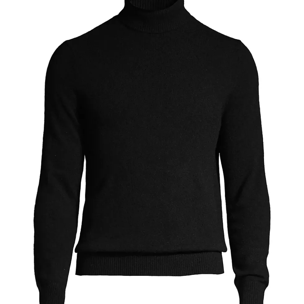 Men's Fine Gauge Cashmere Turtleneck Sweater