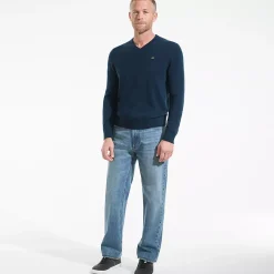 Men's Fine Gauge Cashmere V-neck Sweater