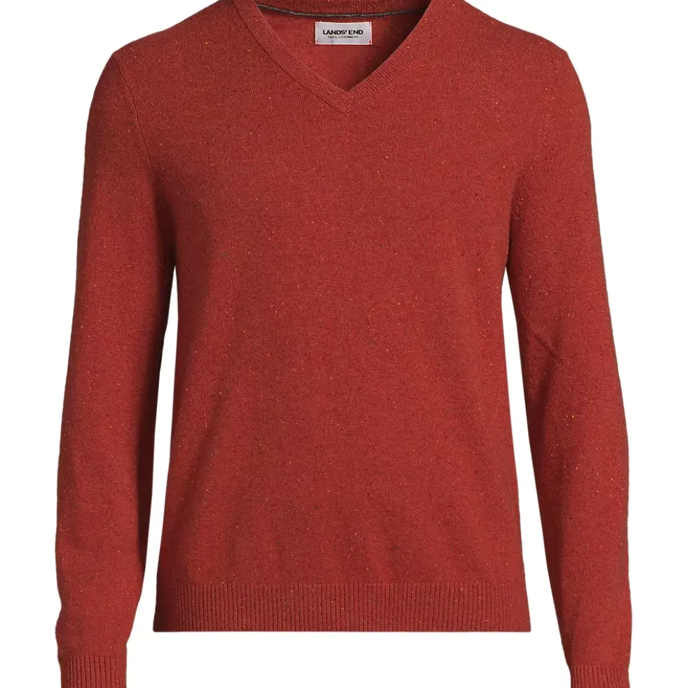 Men's Fine Gauge Cashmere V-neck Sweater