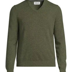 Men's Fine Gauge Cashmere V-neck Sweater