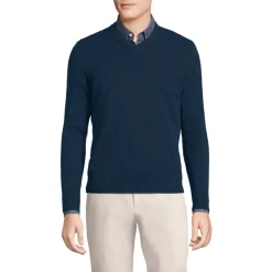 Men's Fine Gauge Cashmere V-neck Sweater