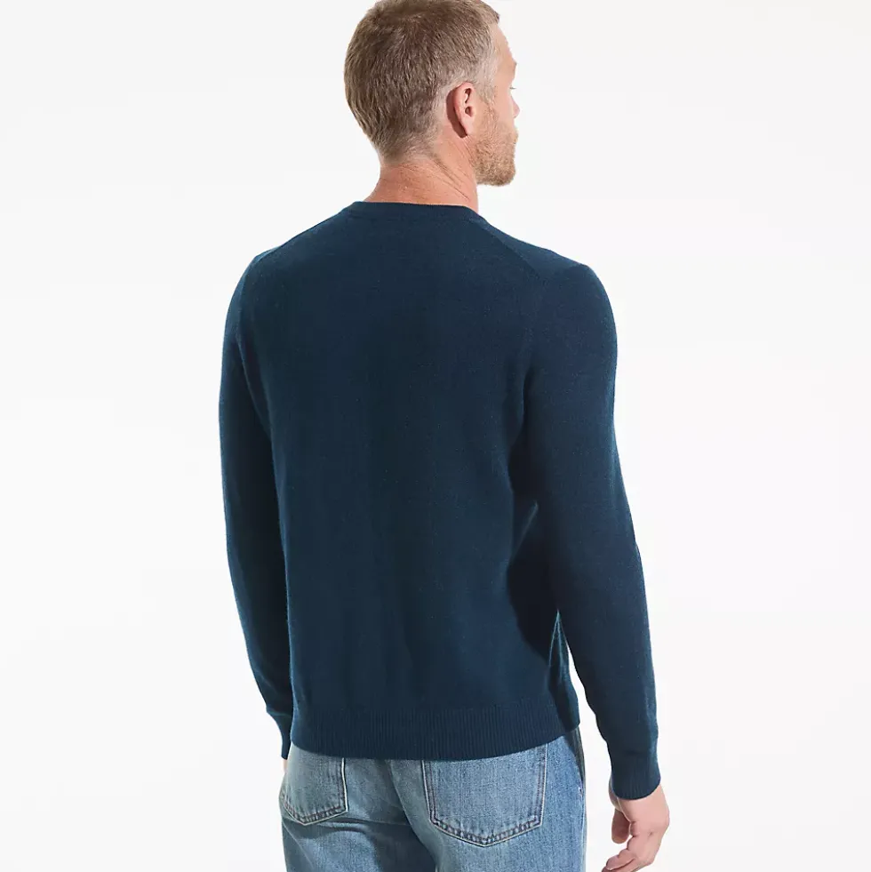 Men's Fine Gauge Cashmere V-neck Sweater