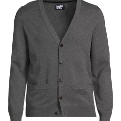 Men's Fine Gauge Cotton Cardigan