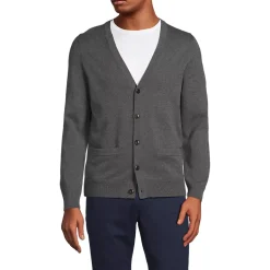 Men's Fine Gauge Cotton Cardigan