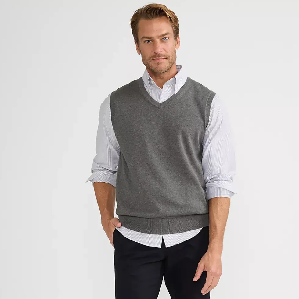 Men's Fine Gauge Cotton Vest