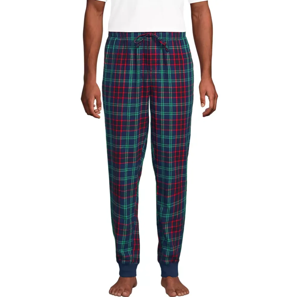 Men's Flannel Jogger Pajama Pants