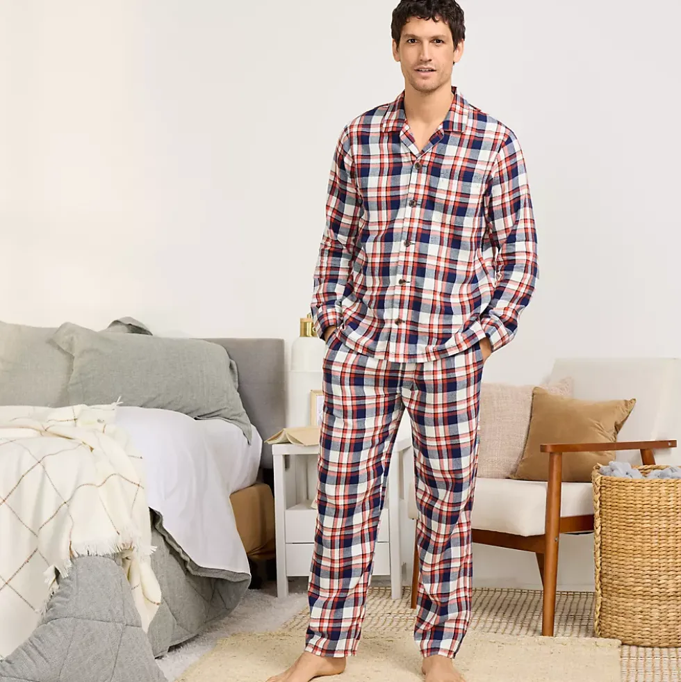 Men's Flannel Pajama Set