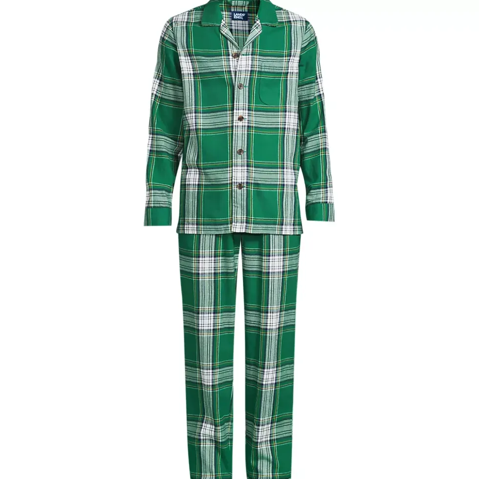 Men's Flannel Pajama Set