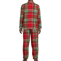 Men's Flannel 3 Piece Pajama Set