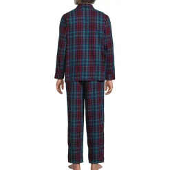 Men's Flannel 3 Piece Pajama Set