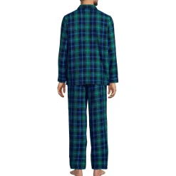Men's Flannel 3 Piece Pajama Set