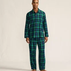 Men's Flannel 3 Piece Pajama Set