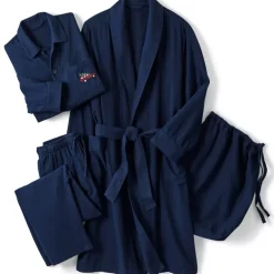 Men's Flannel 3 Piece Pajama Set