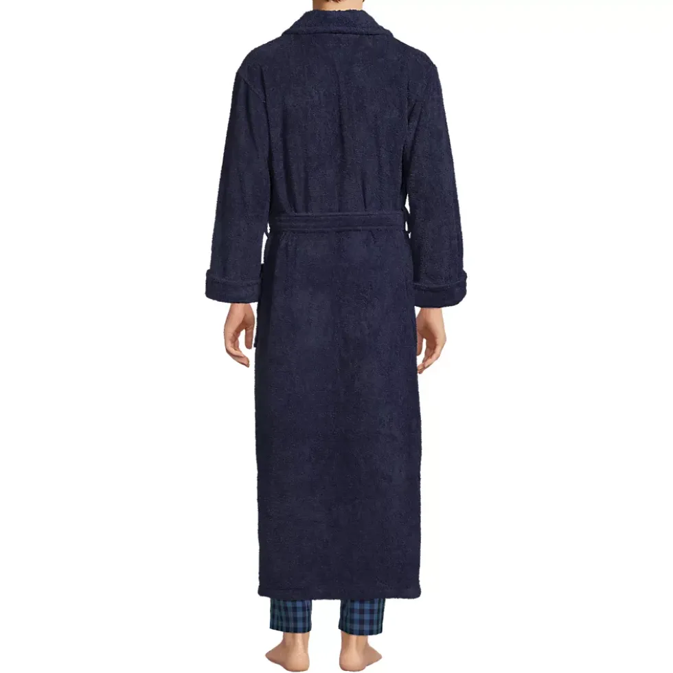 Men's Full Length Turkish Terry Robe