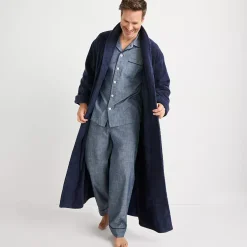 Men's Full Length Turkish Terry Robe