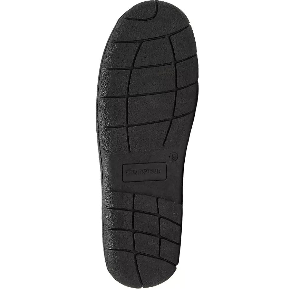 Men's Fuzzy Lined Suede Moccasin Slippers