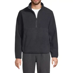 Men's Half Zip Sherpa Fleece Pullover