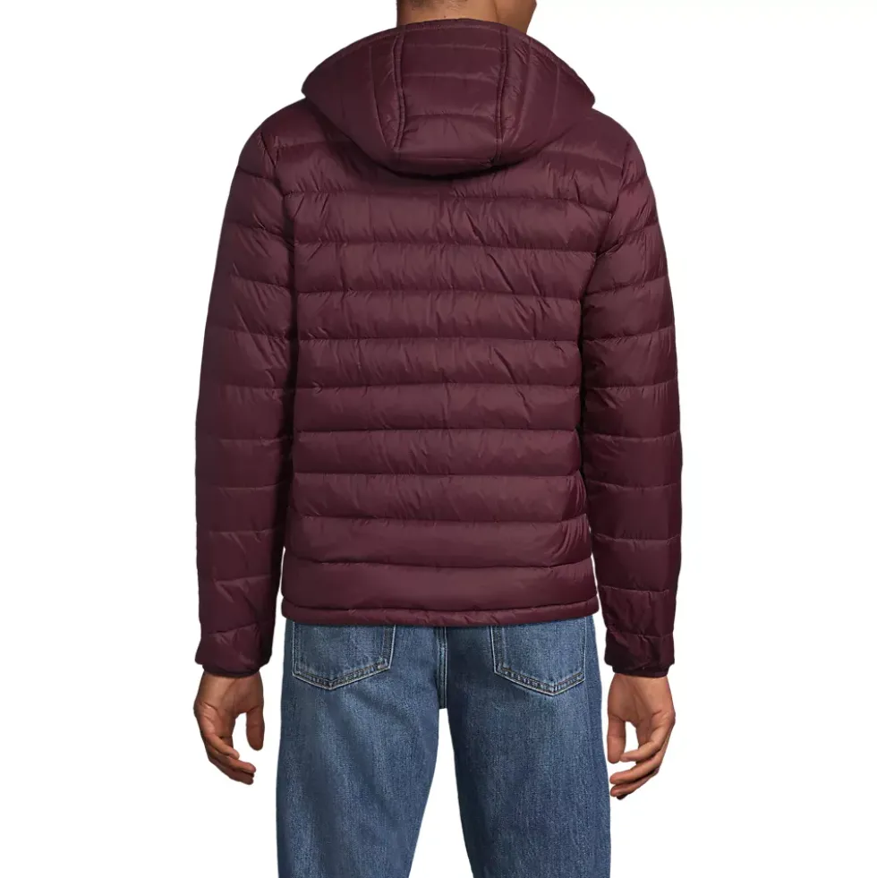 Men's Hooded Wanderweight Packable Down Jacket