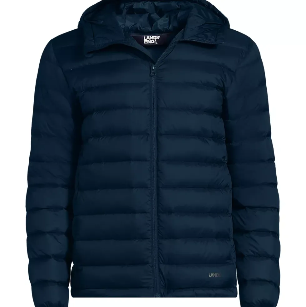Men's Hooded Wanderweight Packable Down Jacket