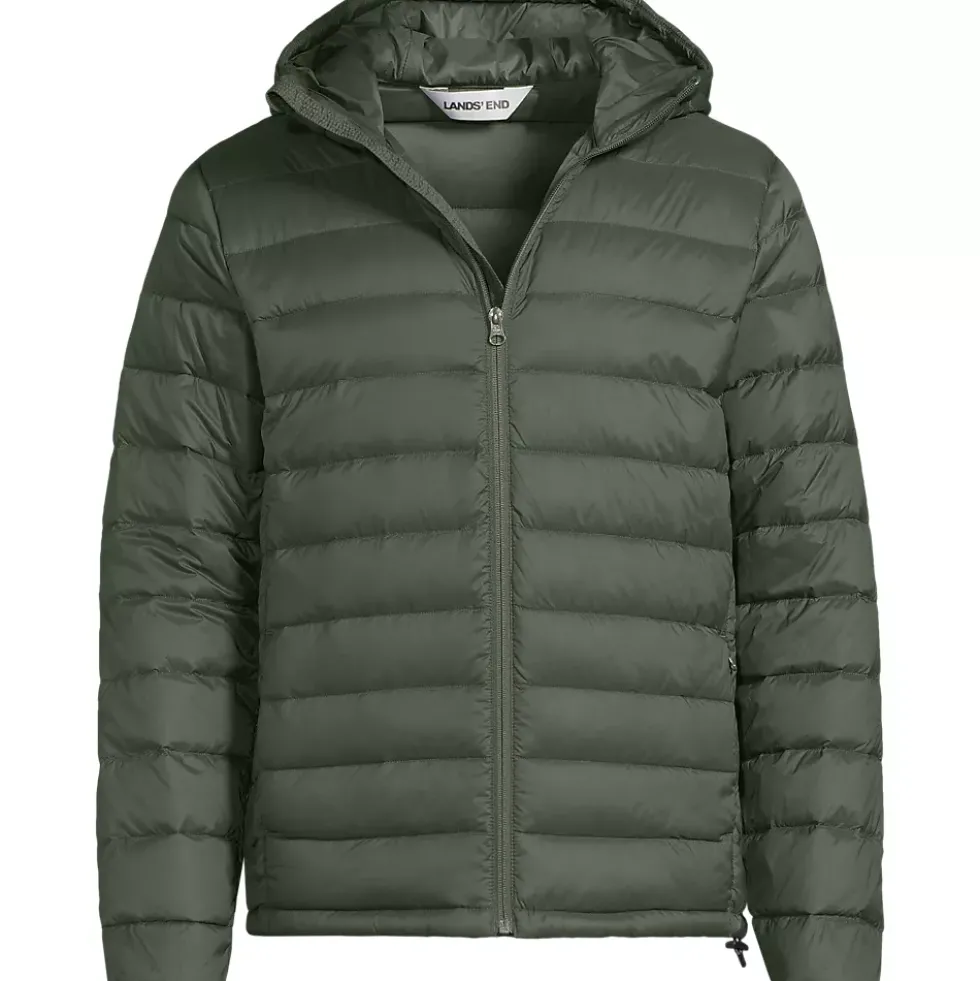Men's Hooded Wanderweight Packable Down Jacket