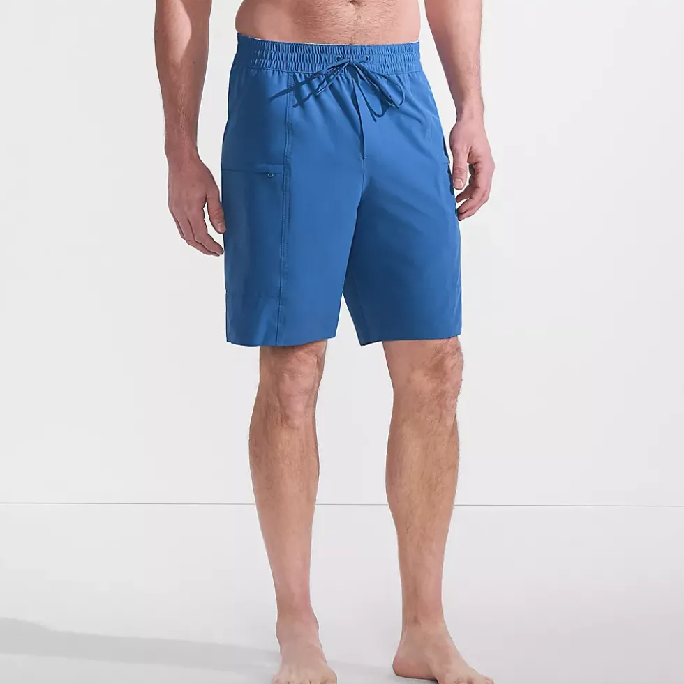 Men's 9 Inch Packable Cargo Swim Shorts