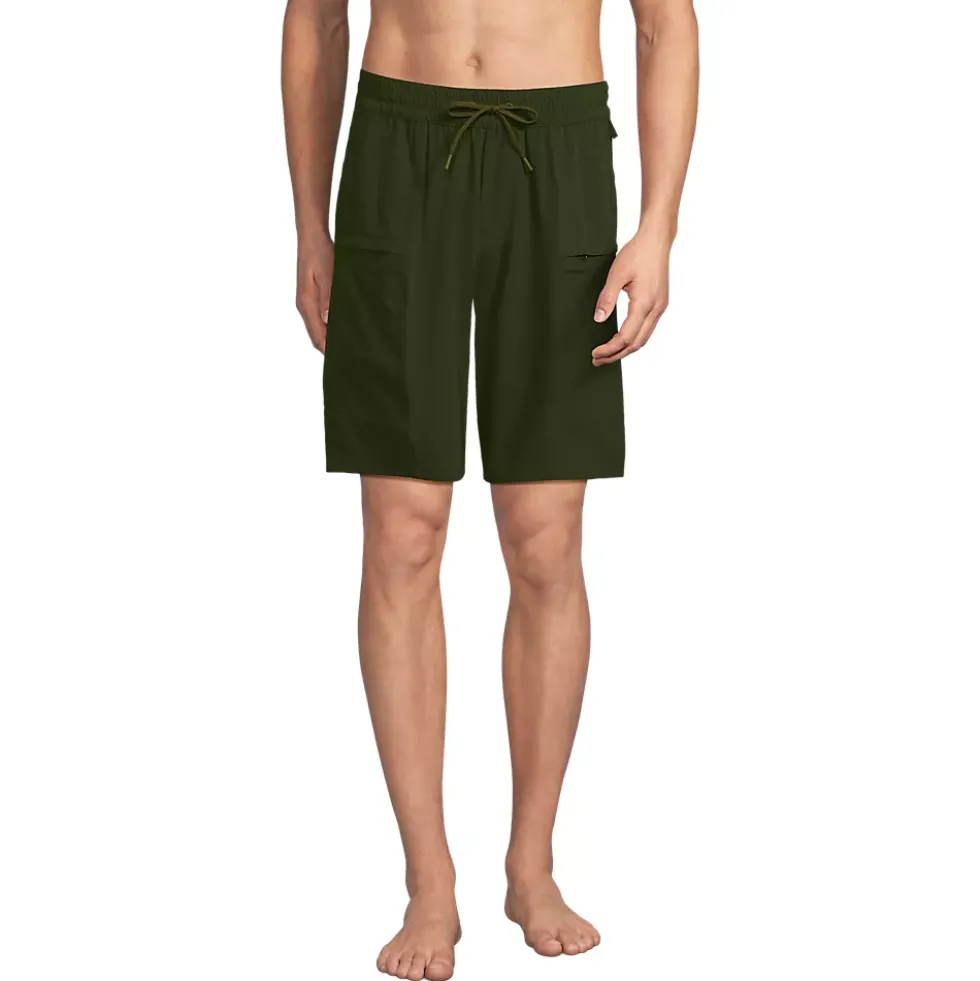 Men's 9 Inch Packable Cargo Swim Shorts