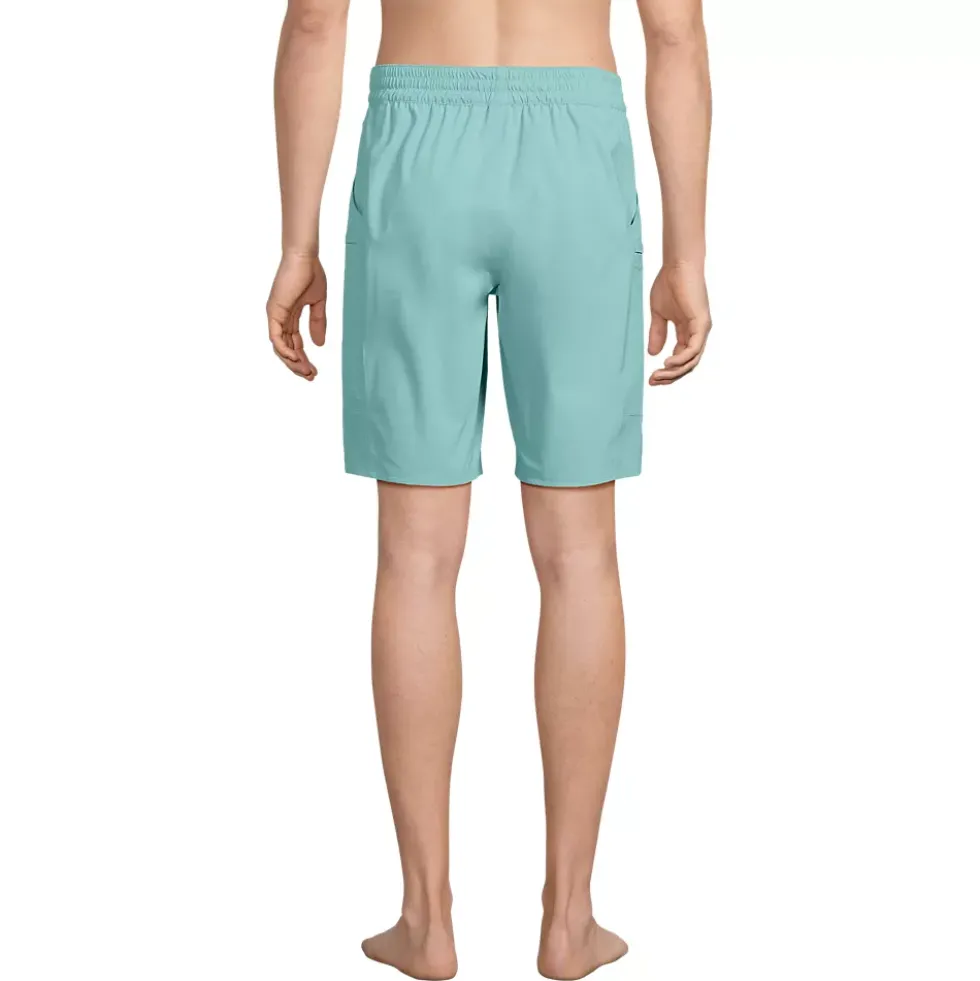 Men's 9 Inch Packable Cargo Swim Shorts