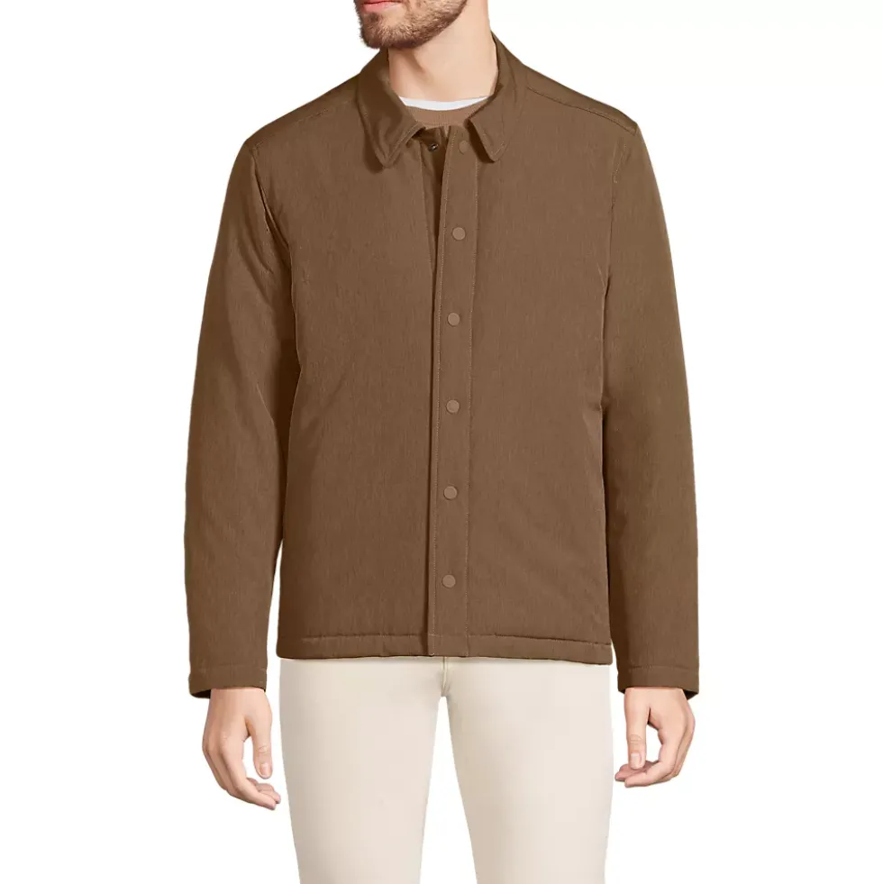 Men's Insulated Commuter Shirt Jacket
