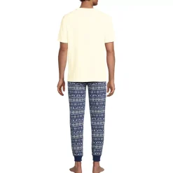 Men's Knit Jersey Pajama Sleep Set