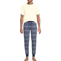 Men's Knit Jersey Pajama Sleep Set