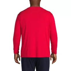 Men's Knit Rib Pajama Henley