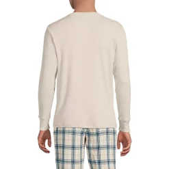Men's Knit Rib Pajama Henley