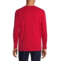 Men's Knit Rib Pajama Henley