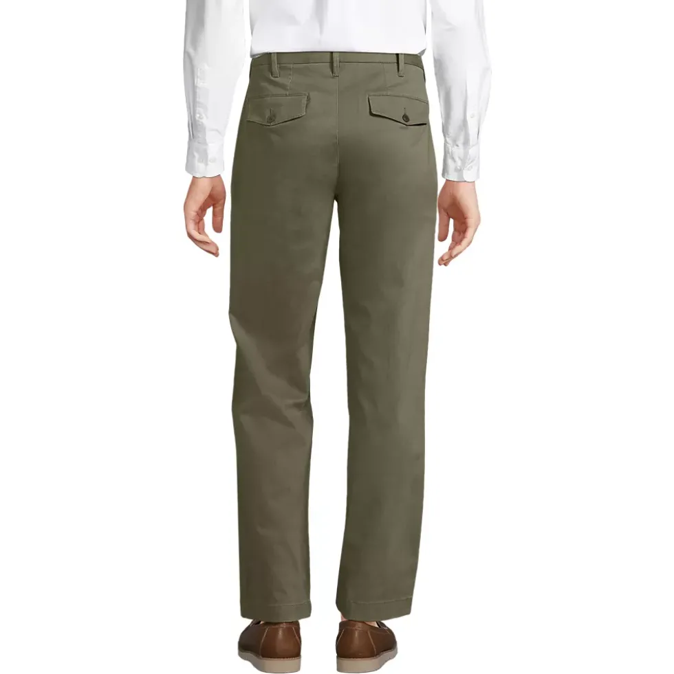 Men's Knockabout Comfort Waist Relaxed Fit Pleated Front Chino Pant