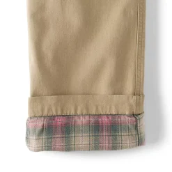 Men's Knockabout Comfort Waist Classic Fit Flannel Lined Chino Pant