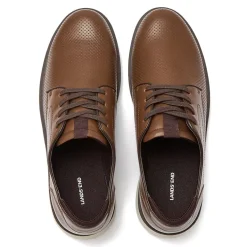 Men's Leather Lace Up Derby Oxfords