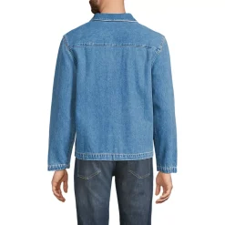 Men's Lightweight Denim Full Zip Jacket
