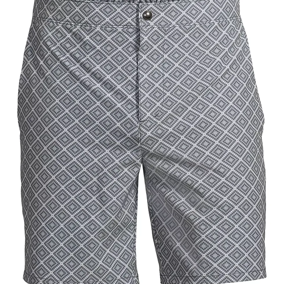 Men's Lined 7" Hybrid Swim Shorts