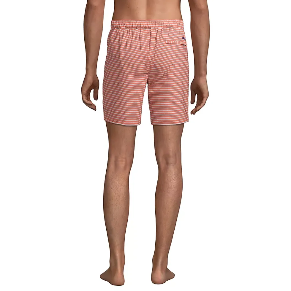 Men's Lined 7" Hybrid Swim Shorts