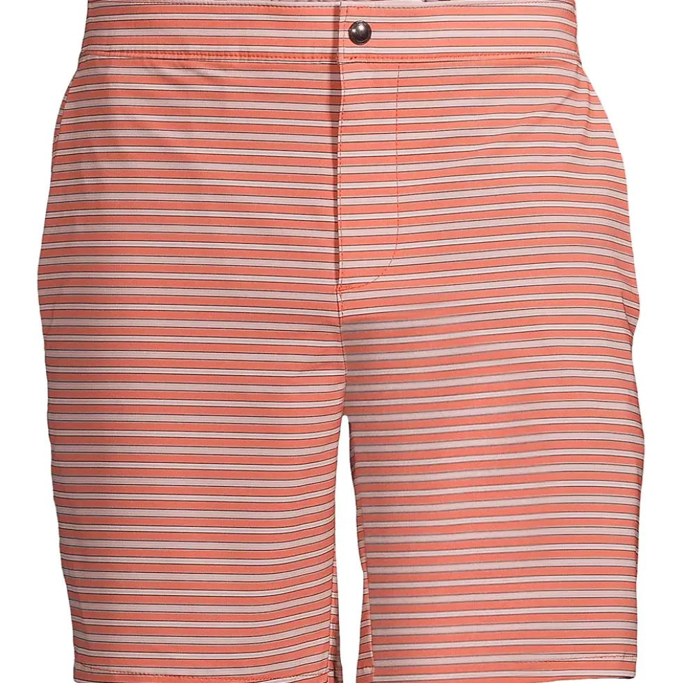 Men's Lined 7" Hybrid Swim Shorts