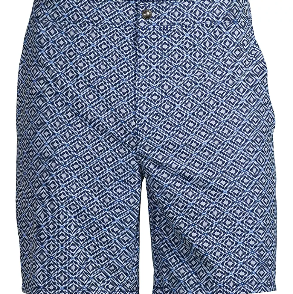 Men's Lined 7" Hybrid Swim Shorts