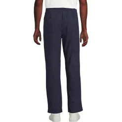 Men's Linen Cotton E-Waist Pant