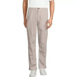 Men's Linen Cotton E-Waist Pant