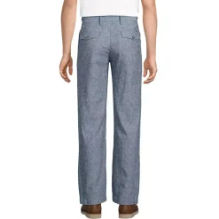 Men's Linen Cotton Pleated Relaxed Pants