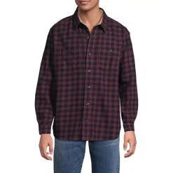 Men's Long Sleeve Authentic Flannel Shirt