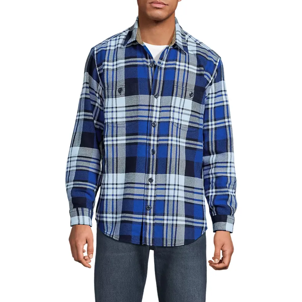 Men's Long Sleeve Authentic Flannel Shirt
