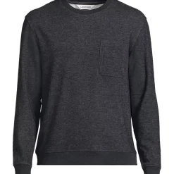 Men's Long Sleeve Brush Back Crew