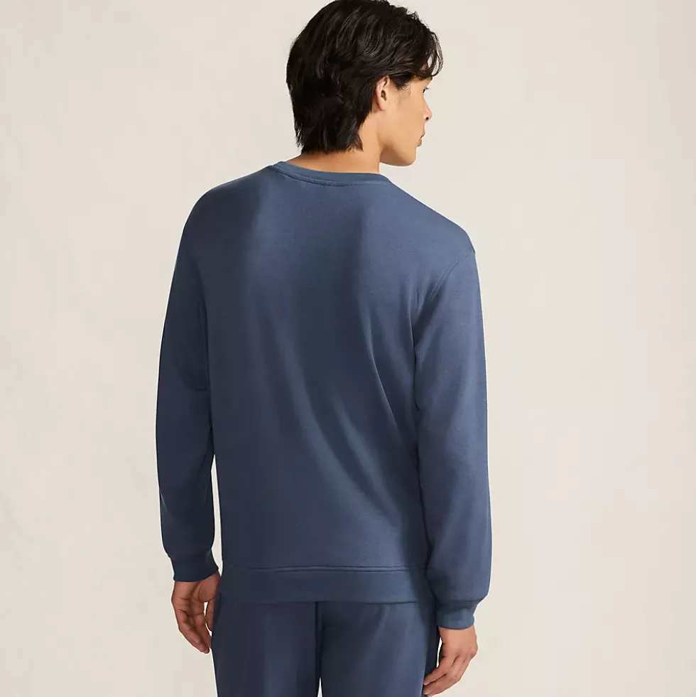 Men's Long Sleeve Brush Back Crew
