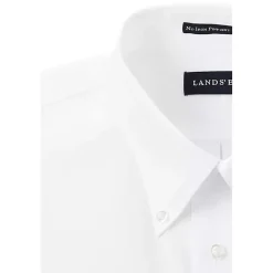 Men's Long Sleeve Buttondown No Iron Pinpoint Shirt